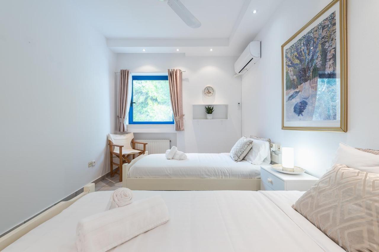 Summer Villa Pasiphae Private Pool - Bbq -Beach 2Min Sounion Exterior photo