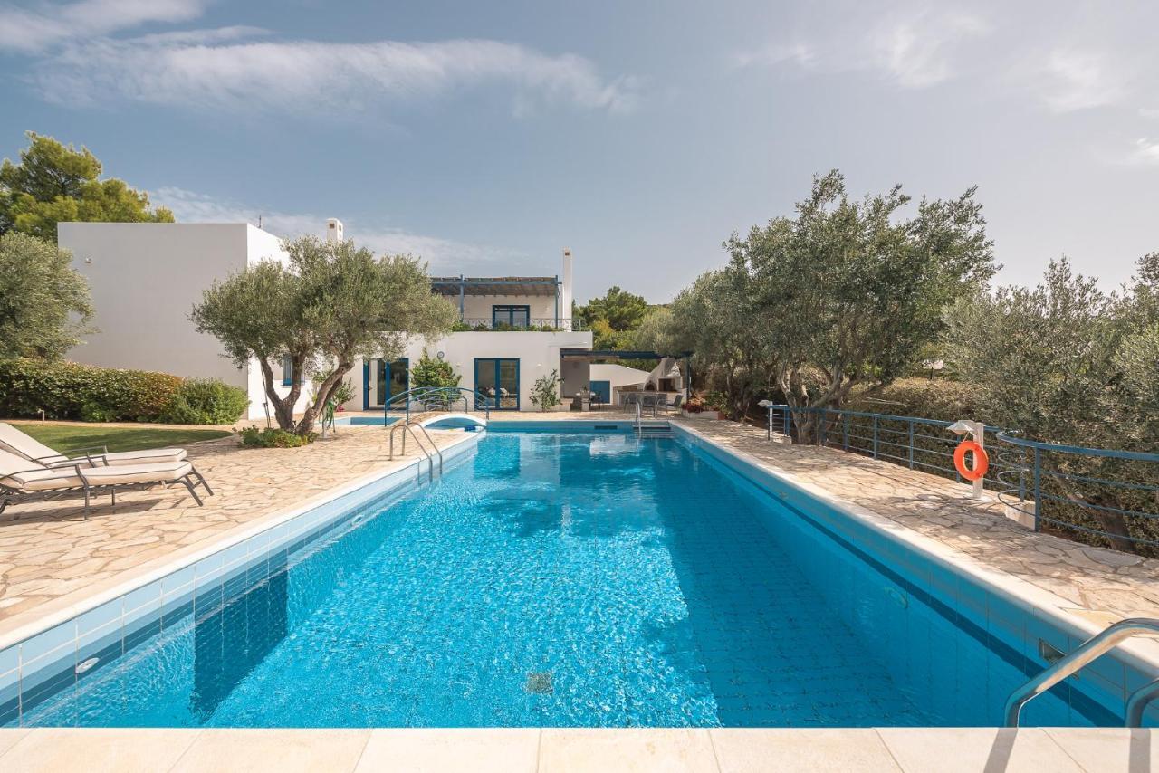 Summer Villa Pasiphae Private Pool - Bbq -Beach 2Min Sounion Exterior photo