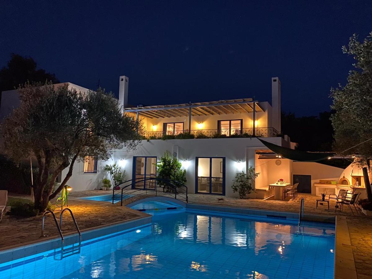 Summer Villa Pasiphae Private Pool - Bbq -Beach 2Min Sounion Exterior photo